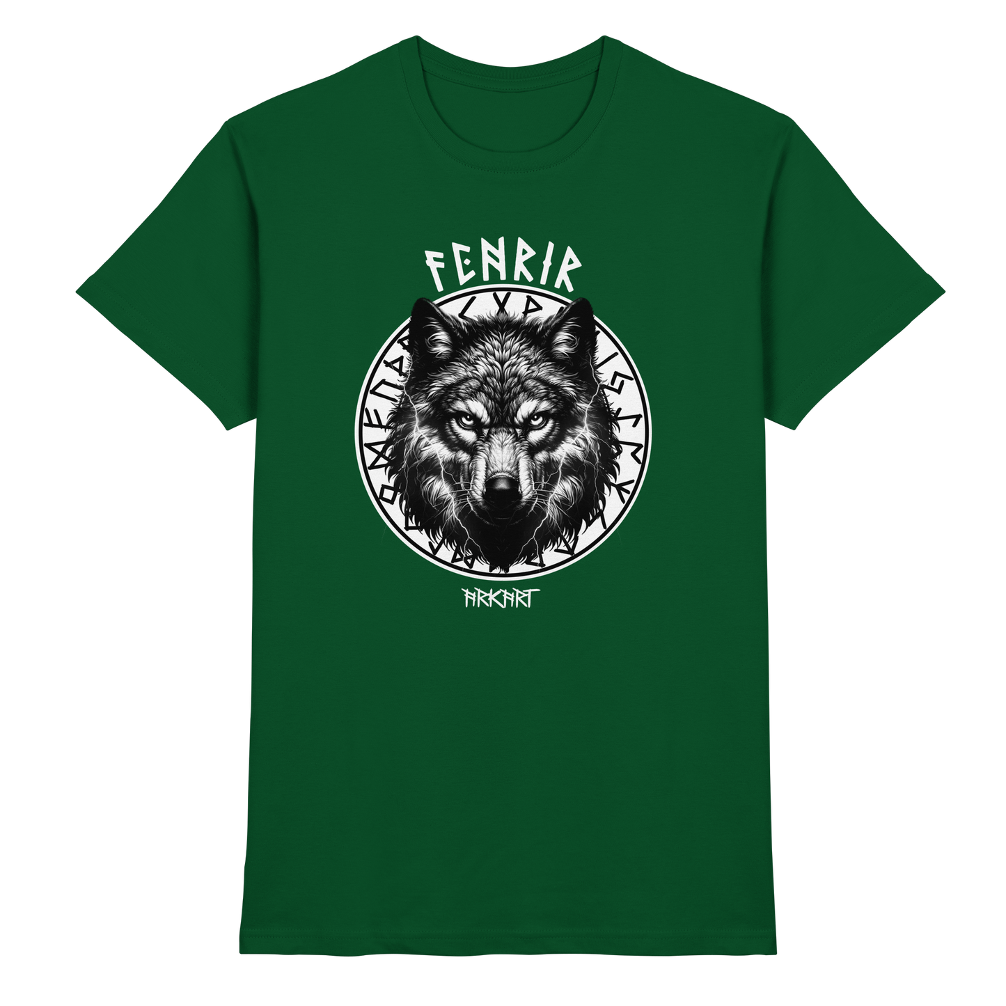 Fenrir Runenkreis - Shirt Herren