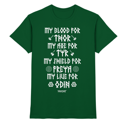 My Blood For Thor... - Shirt Herren