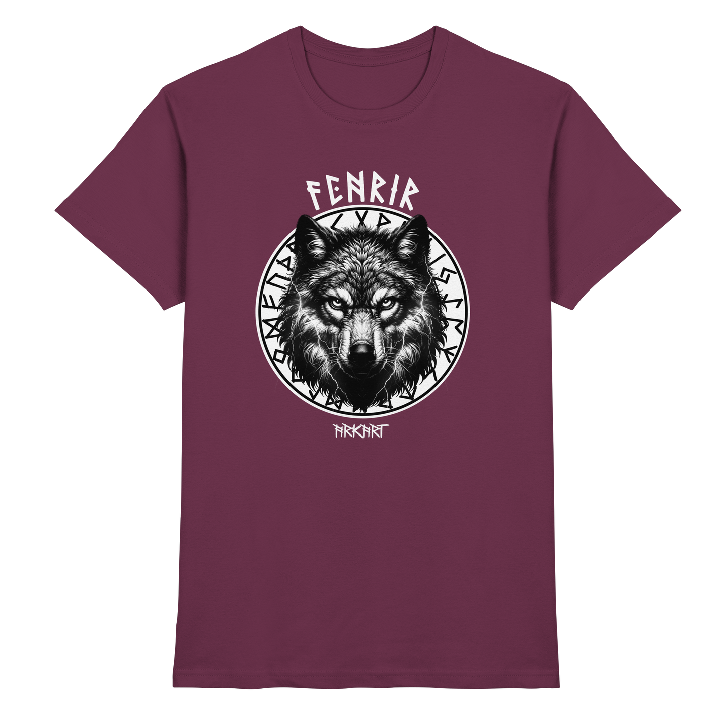 Fenrir Runenkreis - Shirt Herren