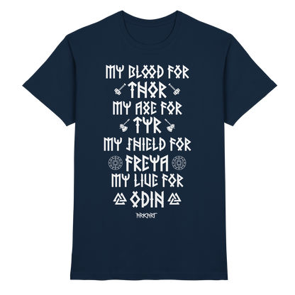 My Blood For Thor... - Shirt Herren