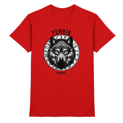 Fenrir Runenkreis - Shirt Herren