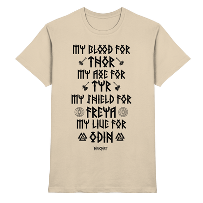 My Blood For Thor... - Shirt Herren