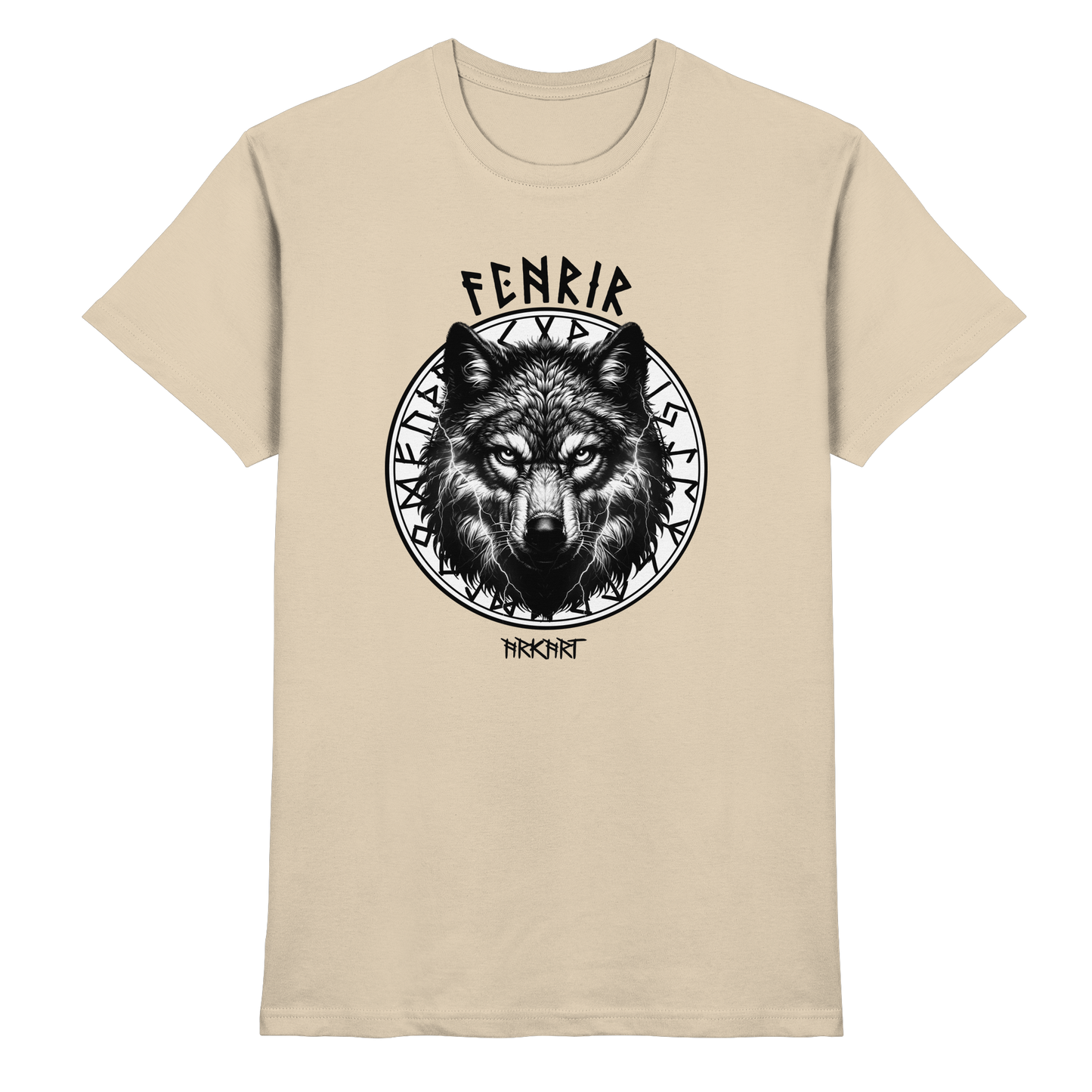 Fenrir Runenkreis - Shirt Herren