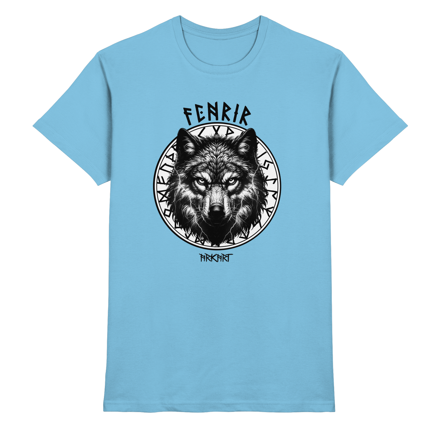 Fenrir Runenkreis - Shirt Herren