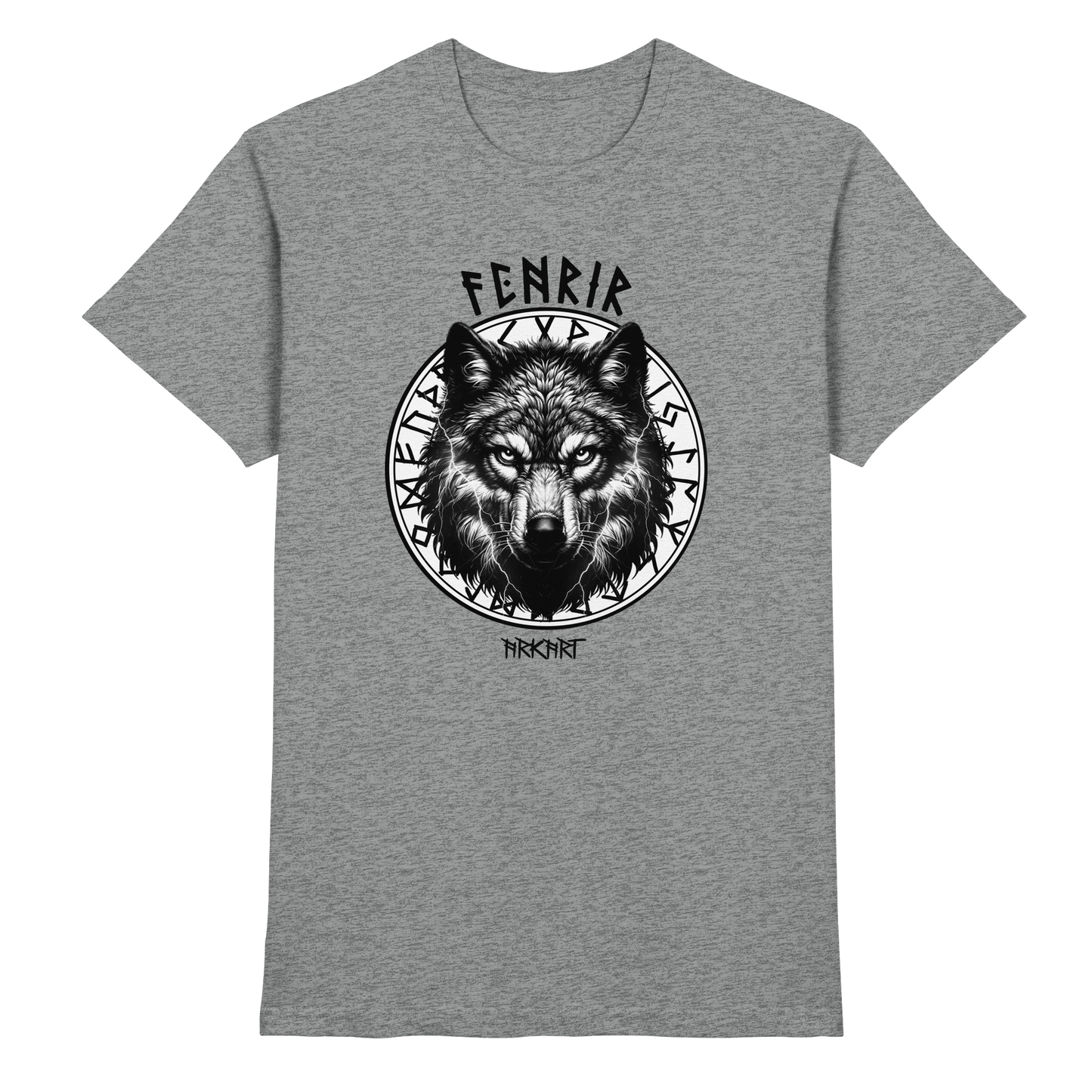 Fenrir Runenkreis - Shirt Herren