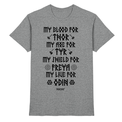 My Blood For Thor... - Shirt Herren