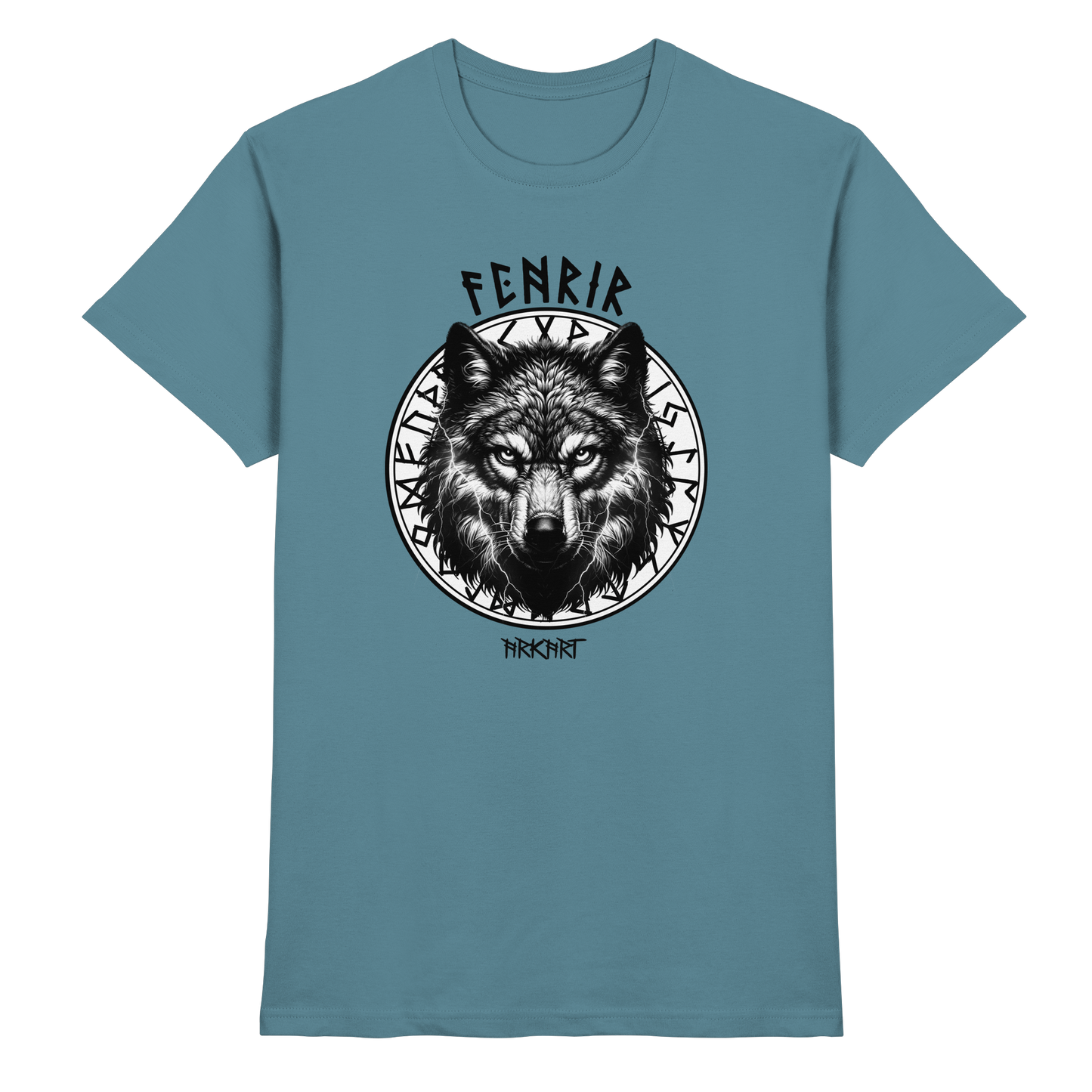 Fenrir Runenkreis - Shirt Herren