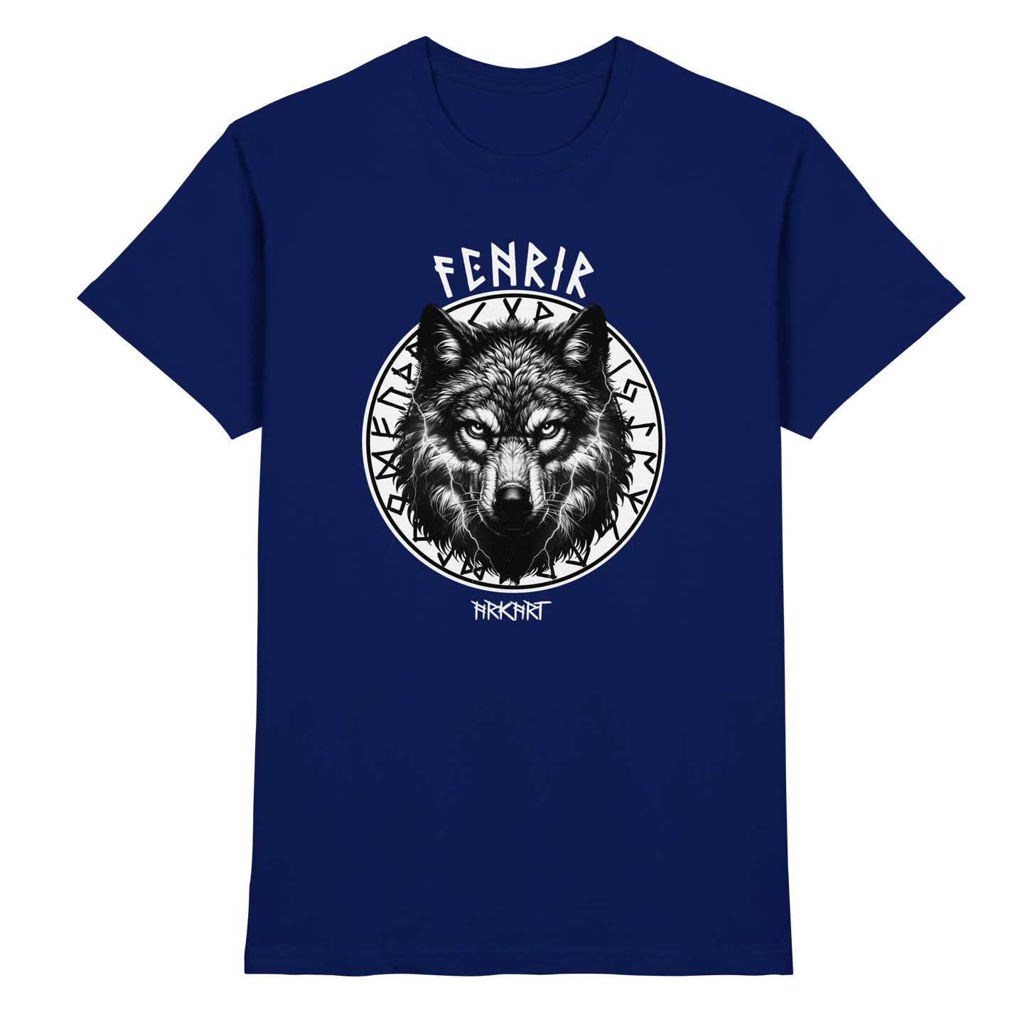 Fenrir Runenkreis - Shirt Herren