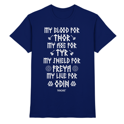 My Blood For Thor... - Shirt Herren