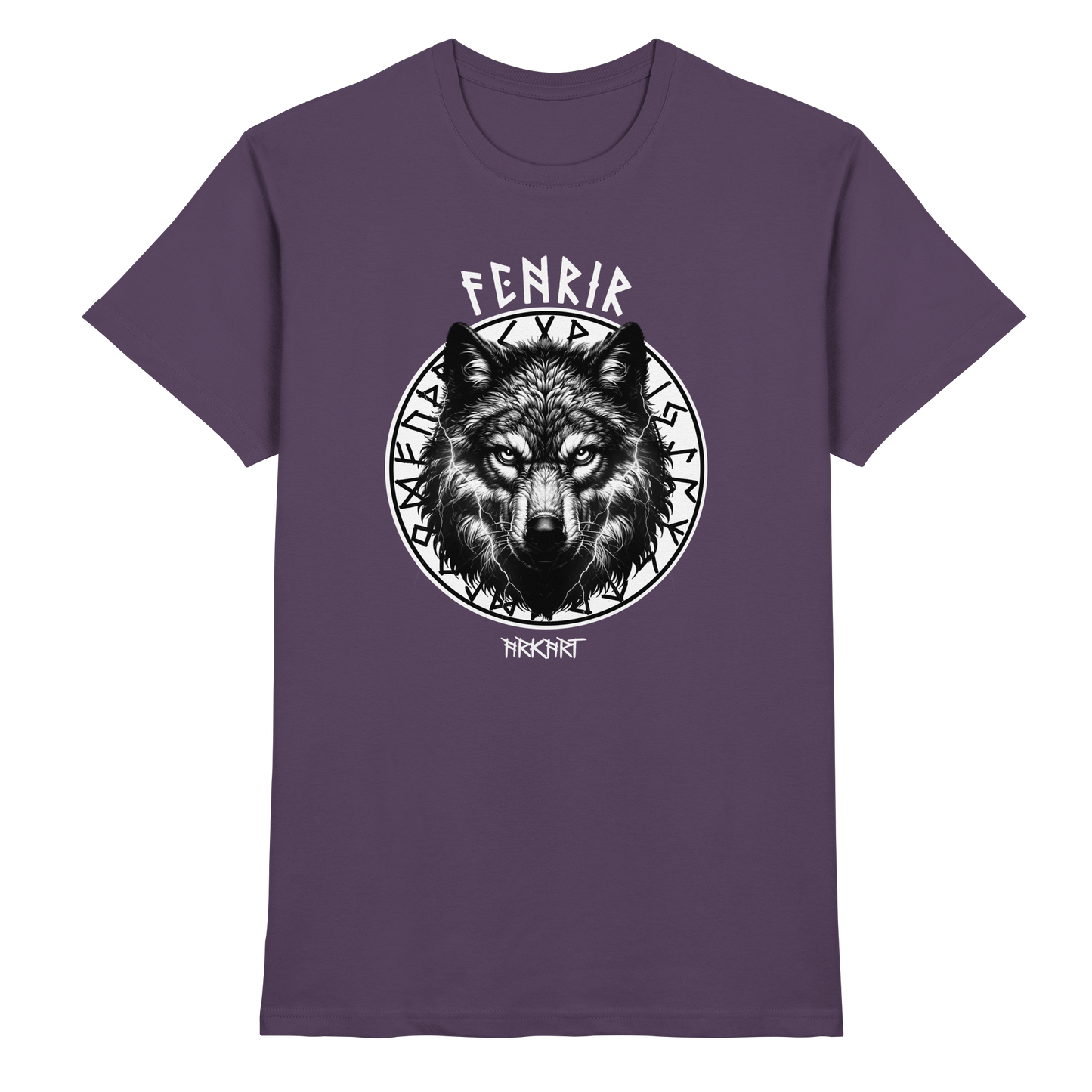 Fenrir Runenkreis - Shirt Herren