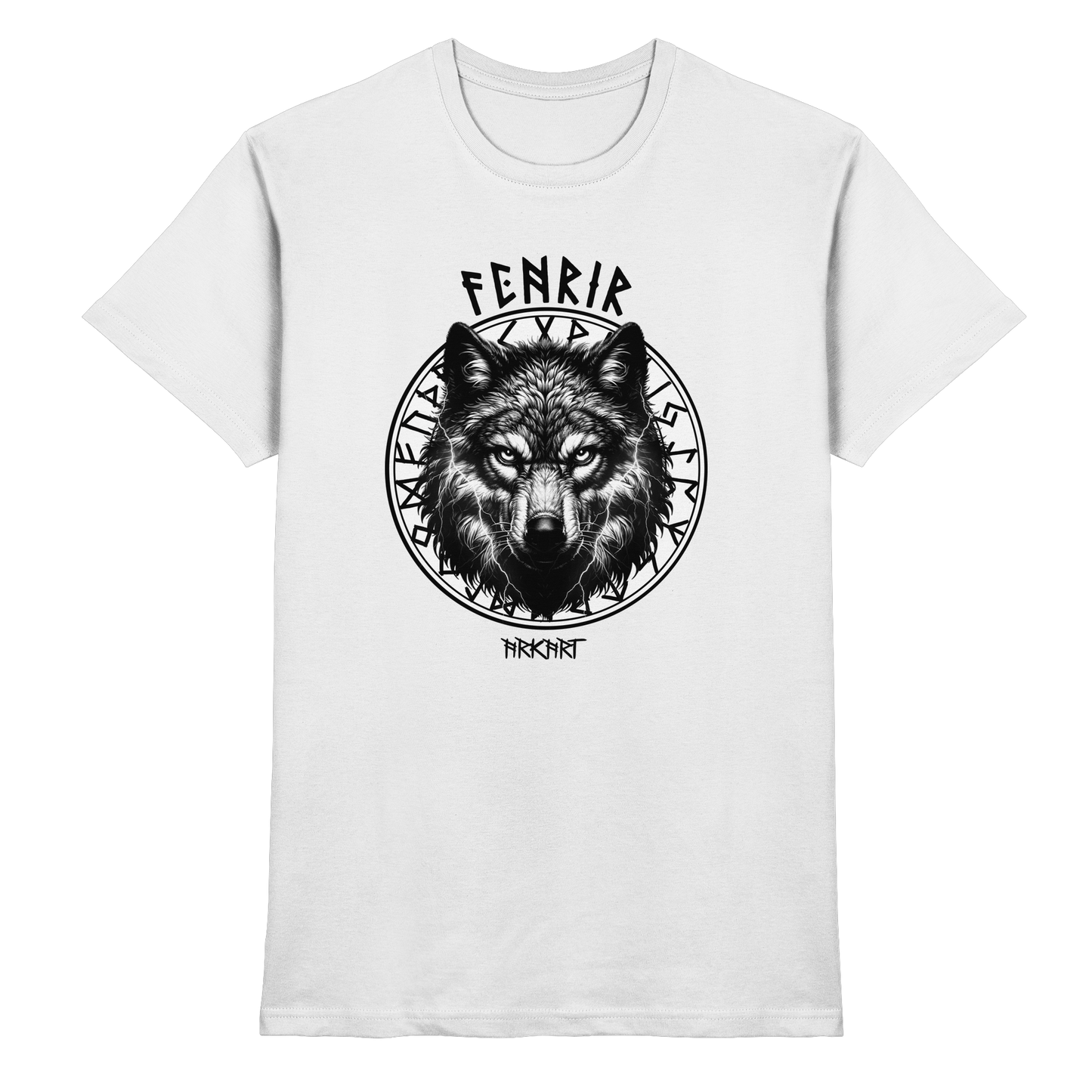 Fenrir Runenkreis - Shirt Herren