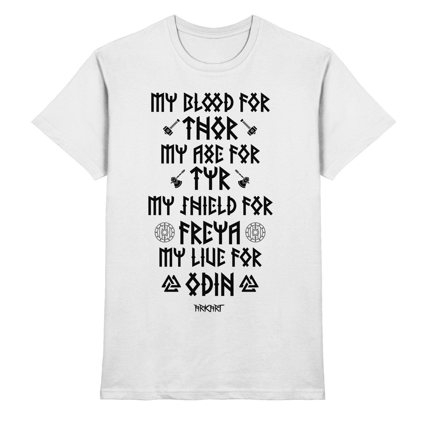My Blood For Thor... - Shirt Herren