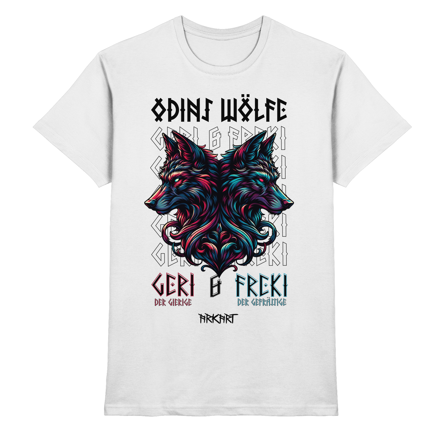 Geri & Freki - Shirt Herren