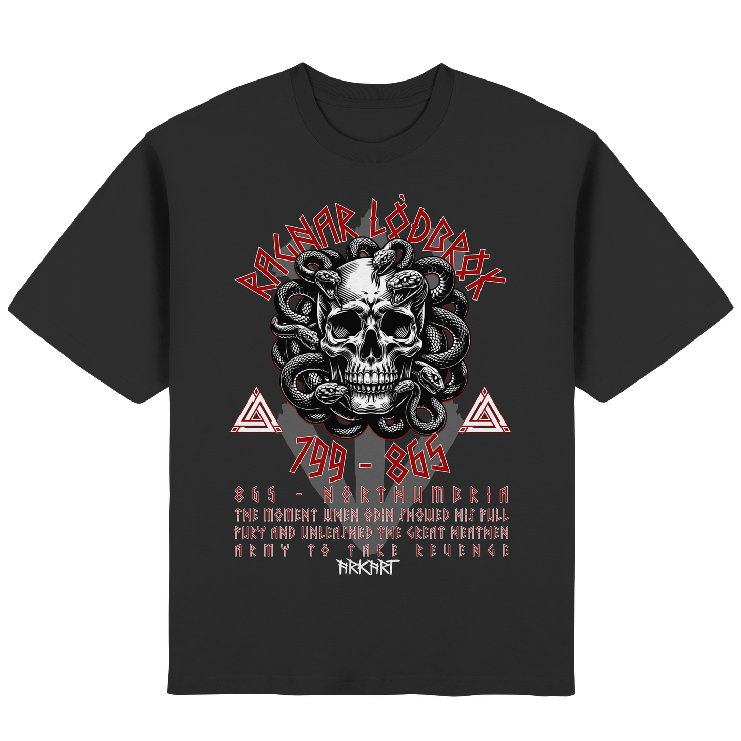 Ragnar in Northumbria - Oversize T-Shirt