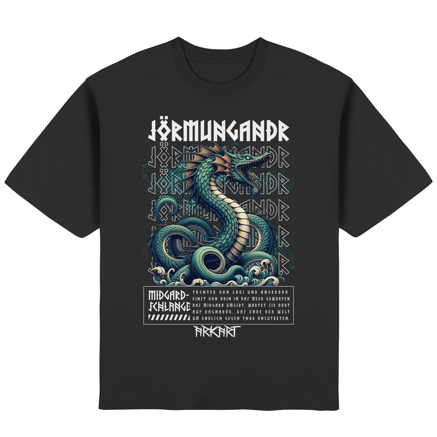 Jörmungadr - Oversize T-Shirt