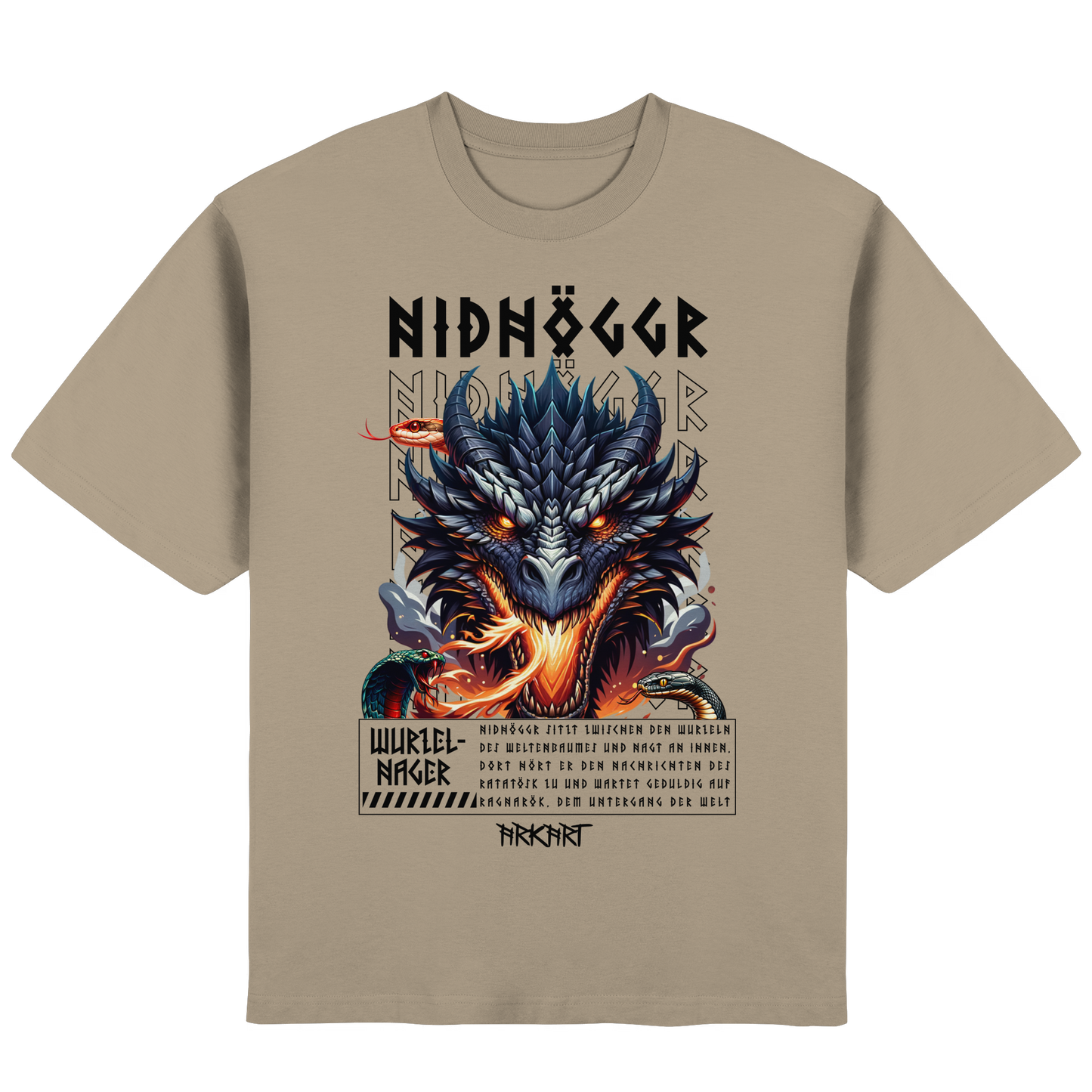 Nidhöggr - Oversize T-Shirt