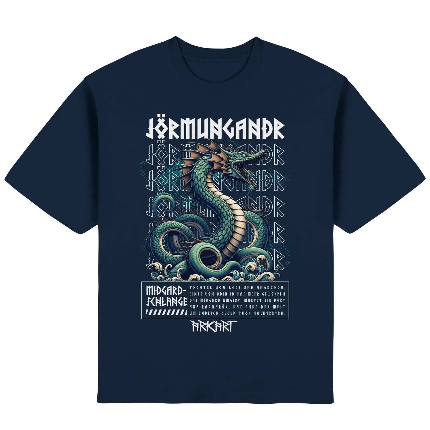 Jörmungadr - Oversize T-Shirt