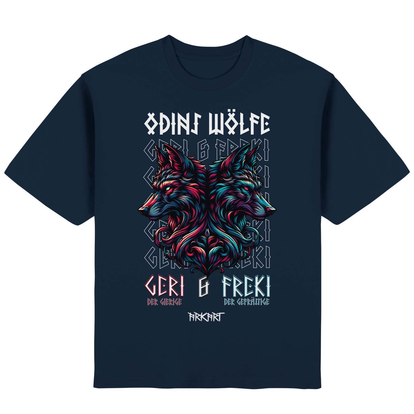 Geri & Freki - Oversize T-Shirt