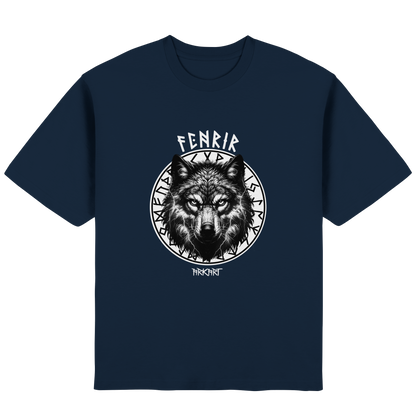 Fenrir Runenkreis - Oversize T-Shirt
