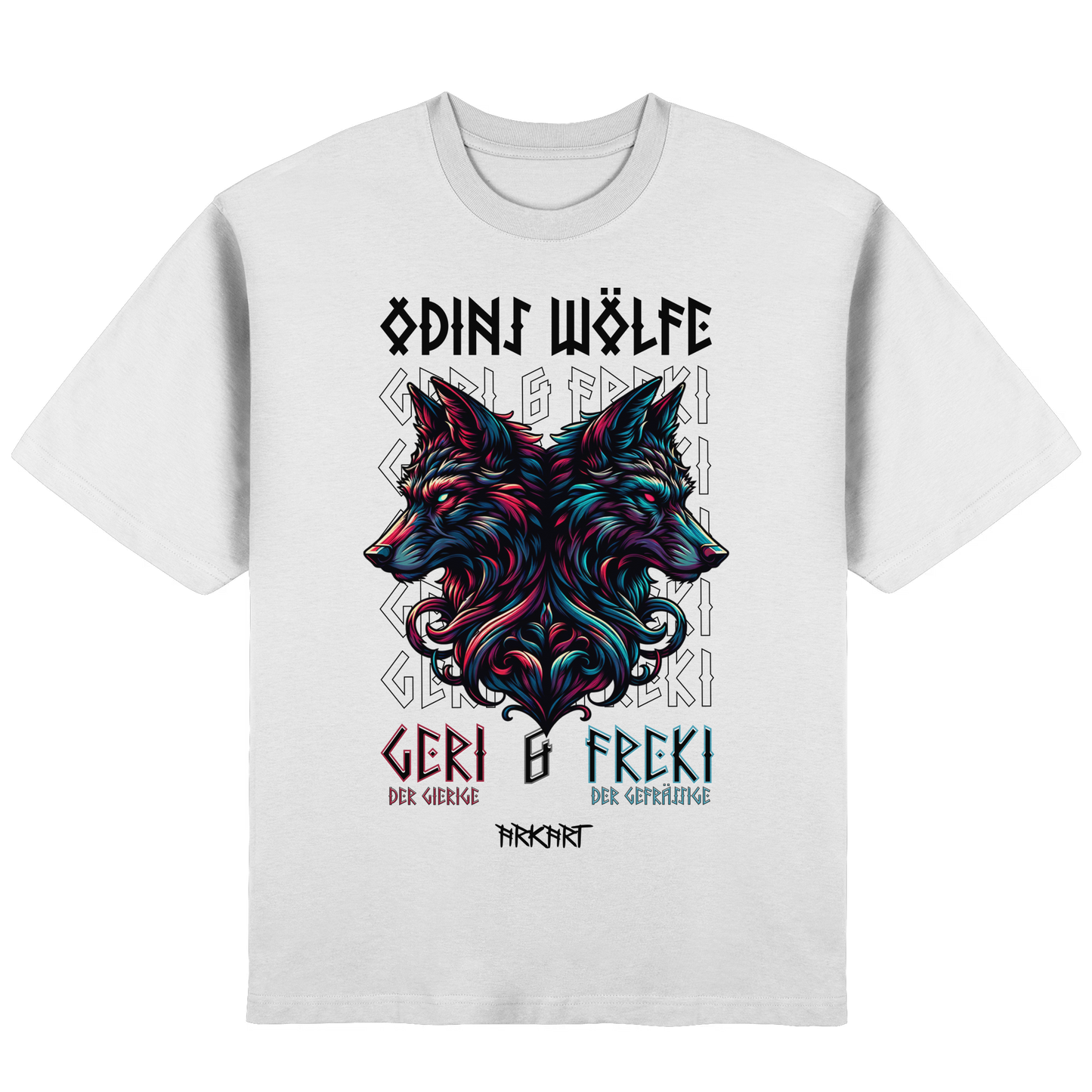 Geri & Freki - Oversize T-Shirt