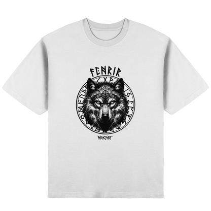 Fenrir Runenkreis - Oversize T-Shirt