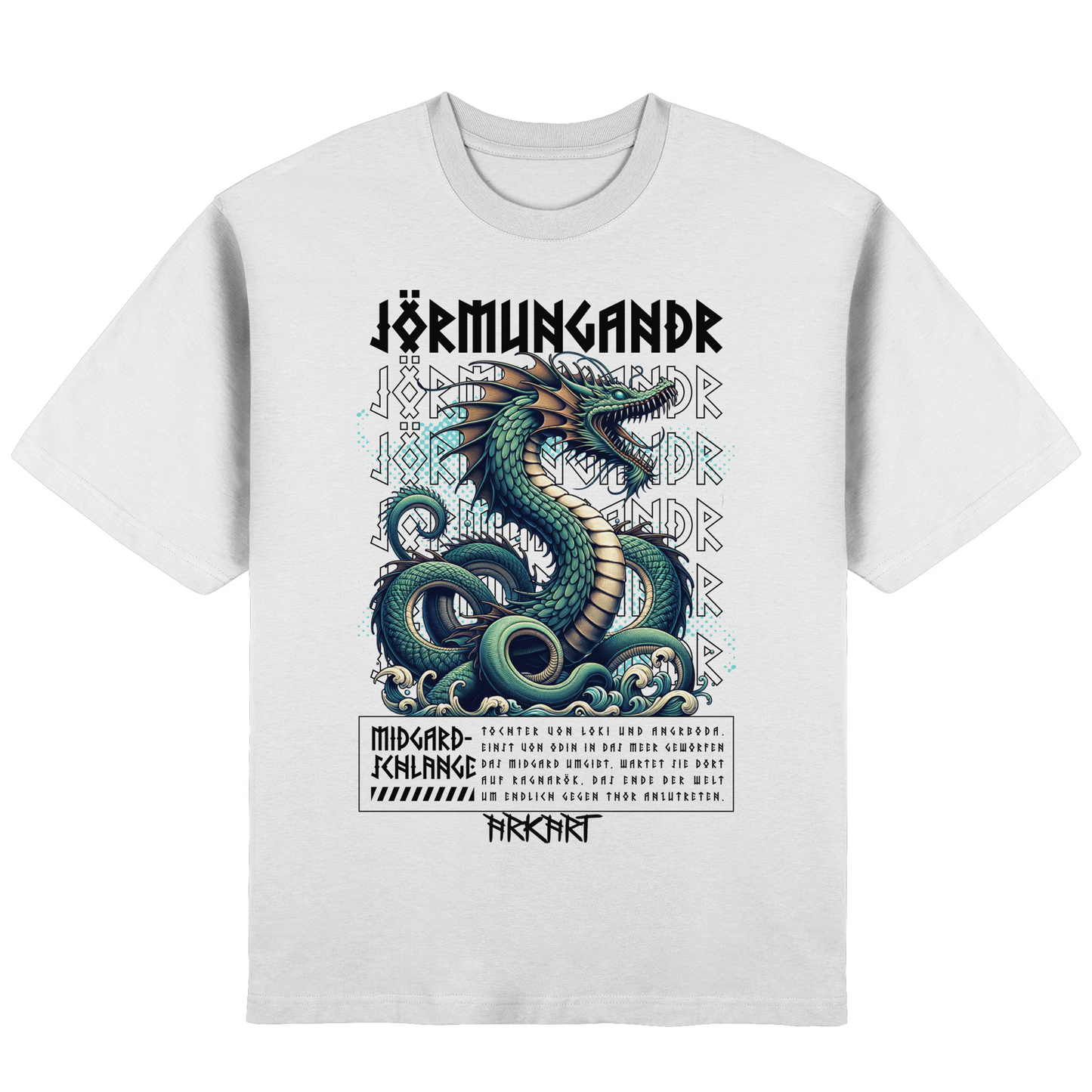 Jörmungadr - Oversize T-Shirt