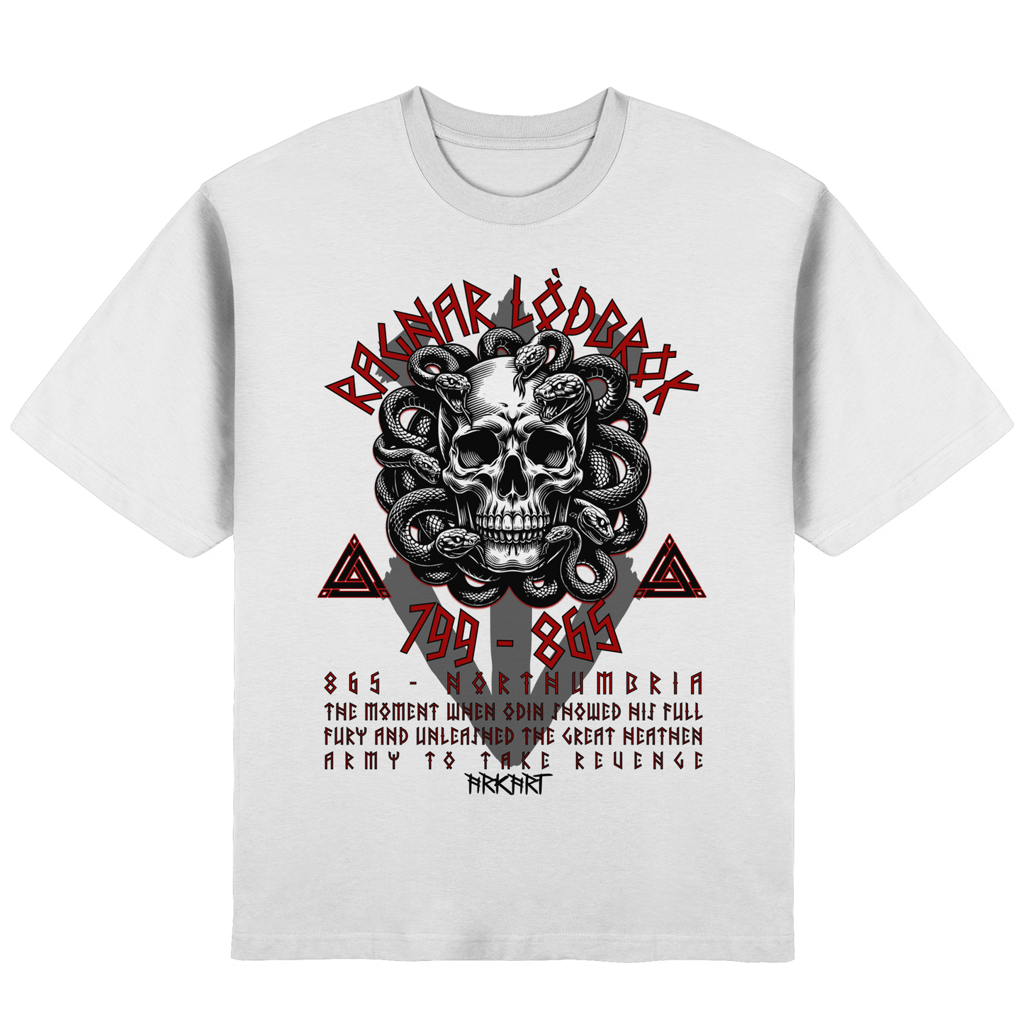 Ragnar in Northumbria - Oversize T-Shirt