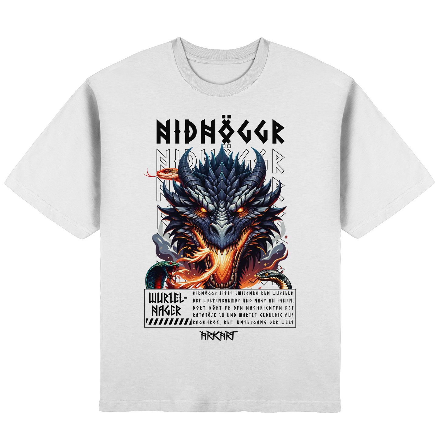 Nidhöggr - Oversize T-Shirt