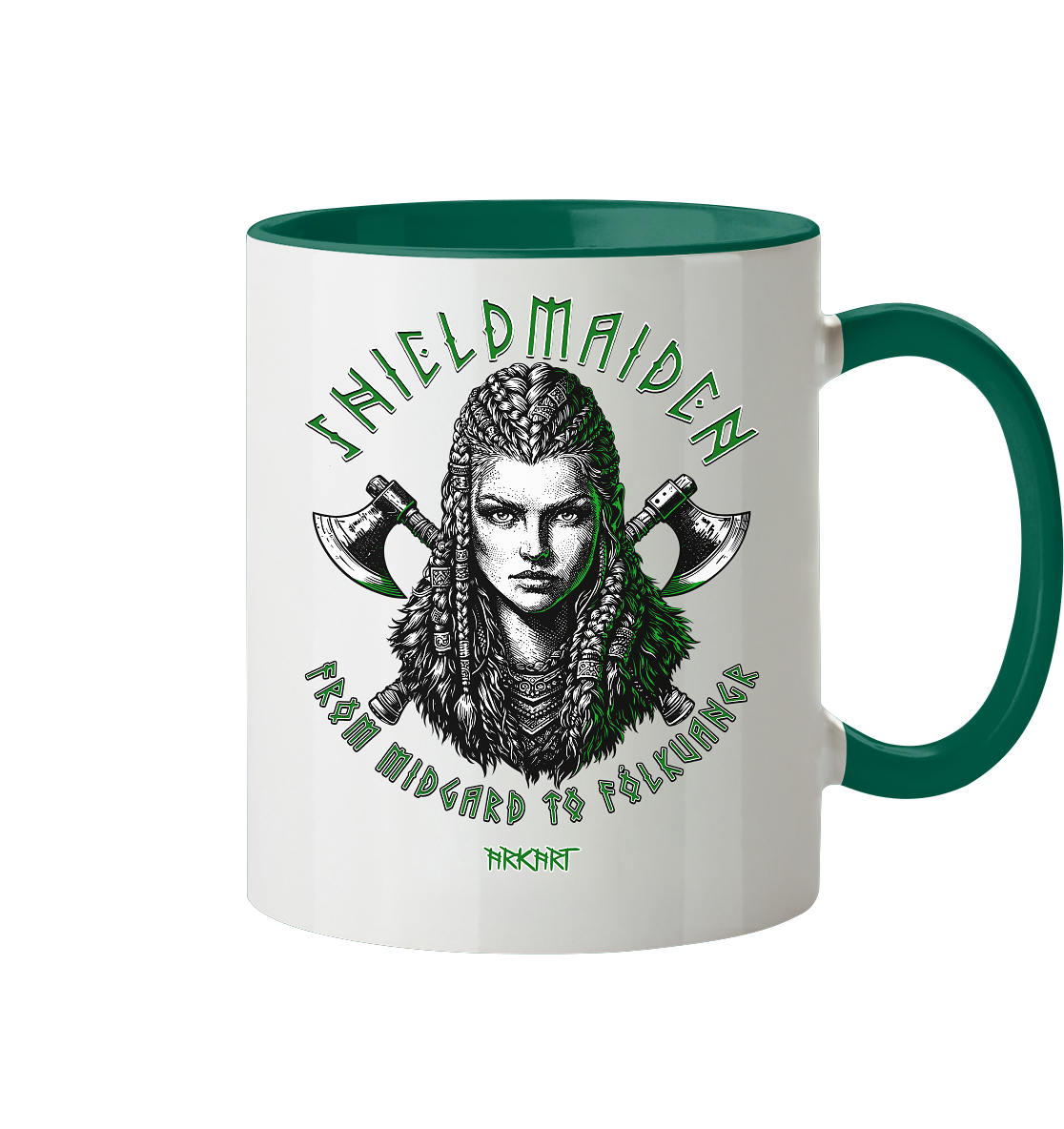 Shieldmaiden - Tasse zweifarbig