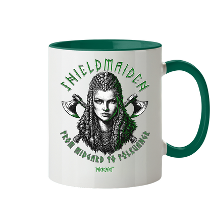 Shieldmaiden - Tasse zweifarbig