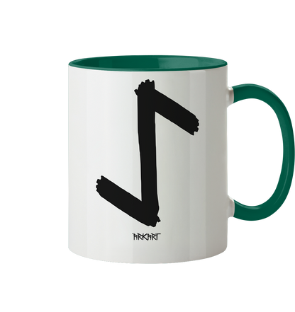 Eihwaz - Tasse zweifarbig