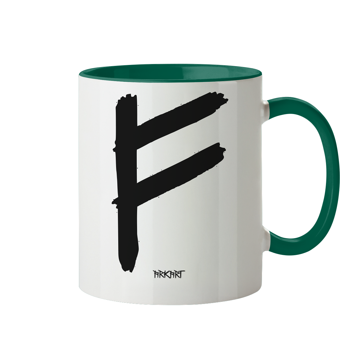 Fehu - Tasse zweifarbig