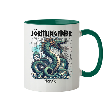 Jörmungadr - Tasse zweifarbig