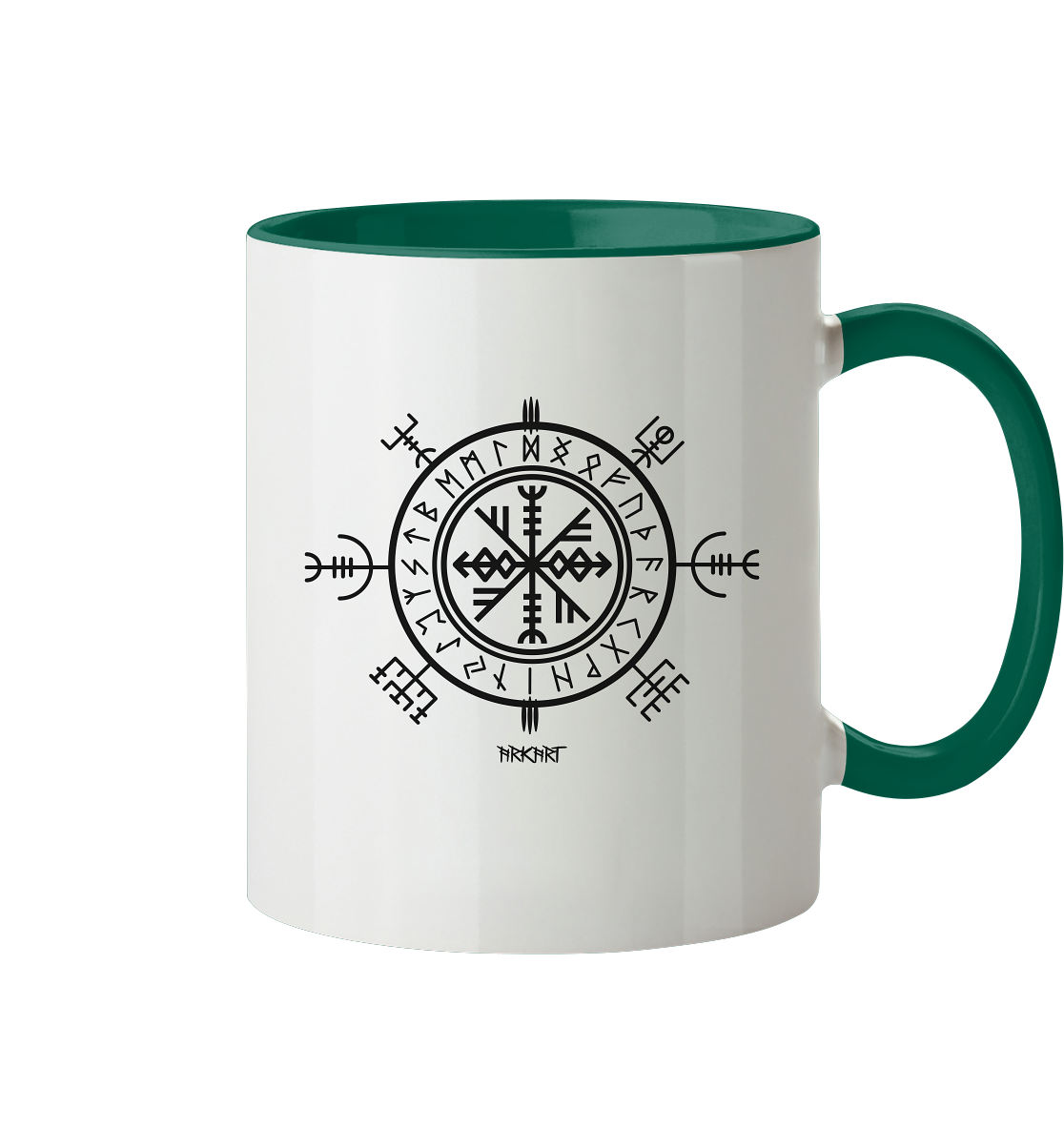 Runenkern - Tasse zweifarbig