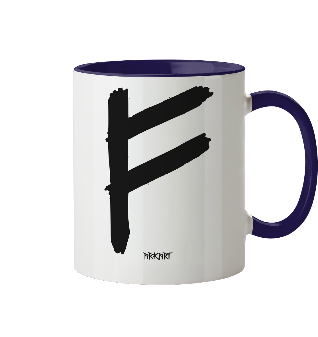 Fehu - Tasse zweifarbig