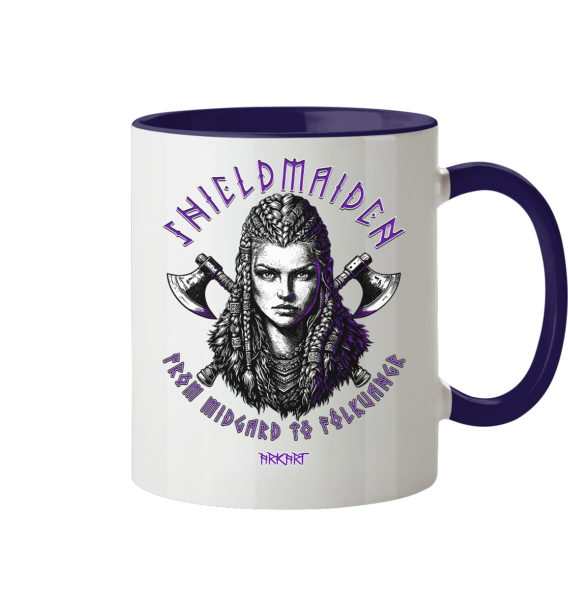 Shieldmaiden - Tasse zweifarbig
