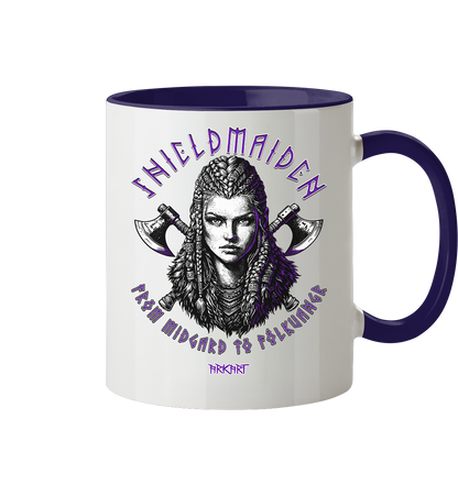 Shieldmaiden - Tasse zweifarbig