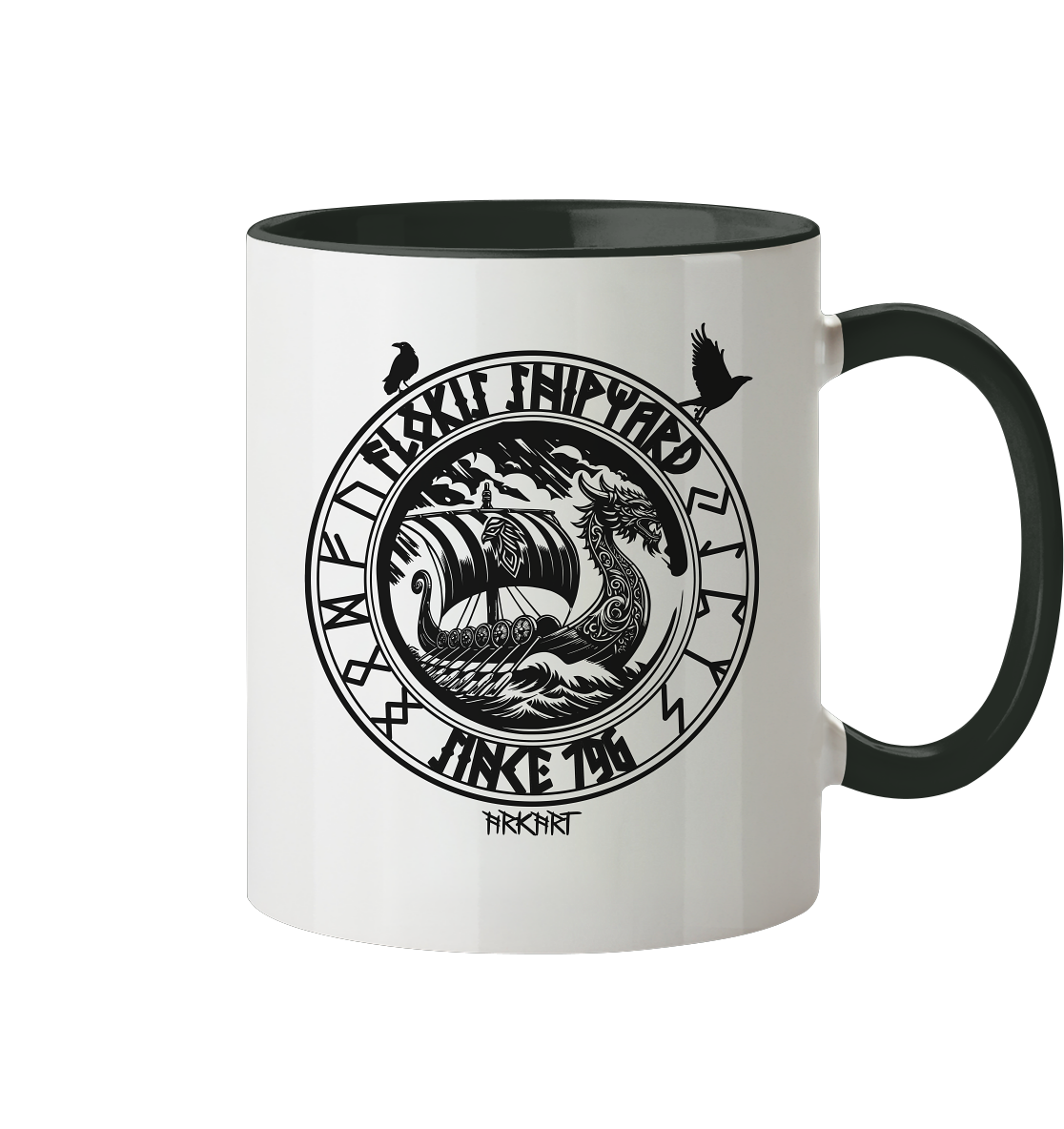Flokis Shipyard - Tasse zweifarbig
