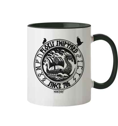 Flokis Shipyard - Tasse zweifarbig