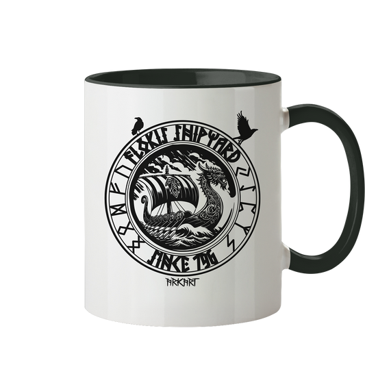 Flokis Shipyard - Tasse zweifarbig