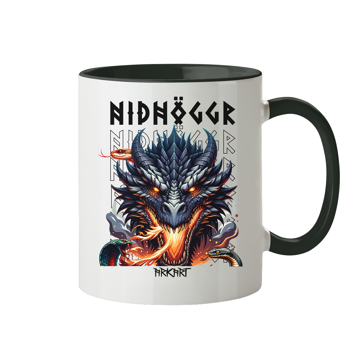 Nidhöggr - Tasse zweifarbig