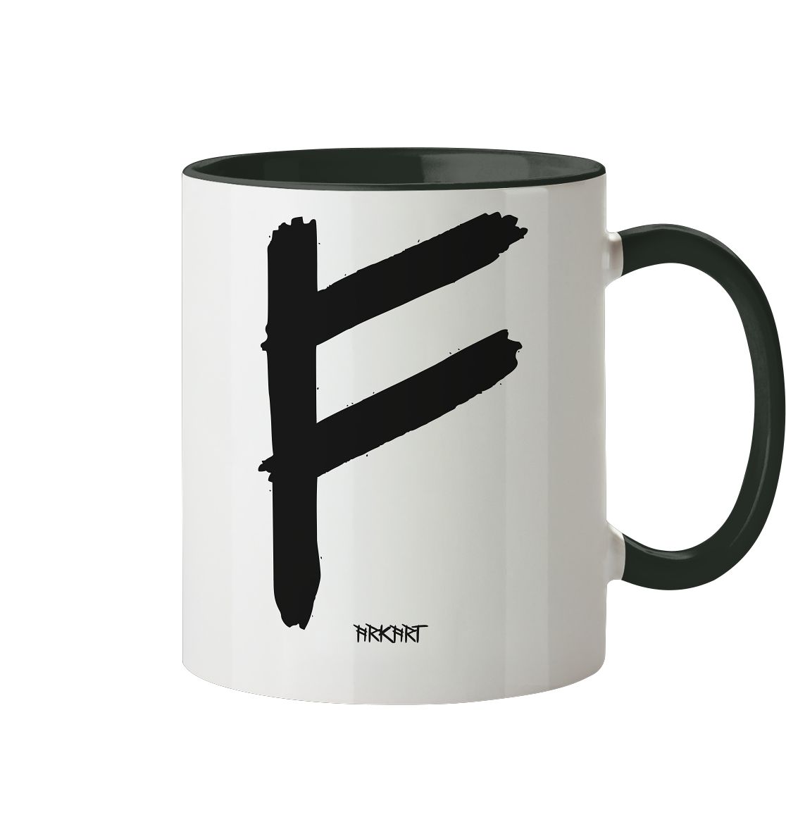 Fehu - Tasse zweifarbig