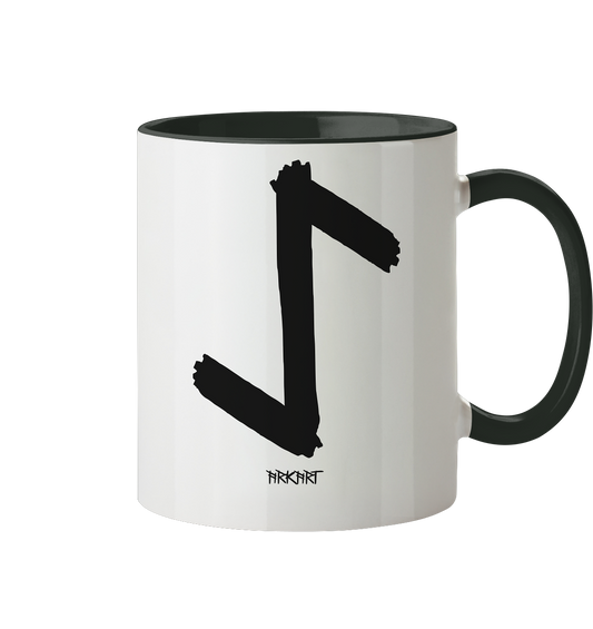Eihwaz - Tasse zweifarbig