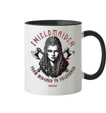 Shieldmaiden - Tasse zweifarbig