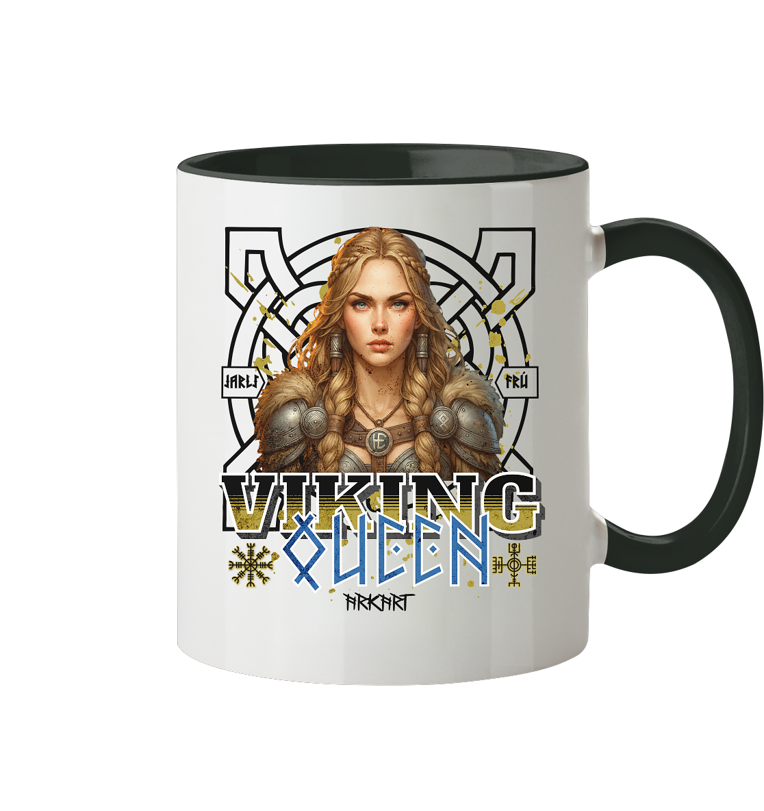 Viking Queen - Tasse zweifarbig