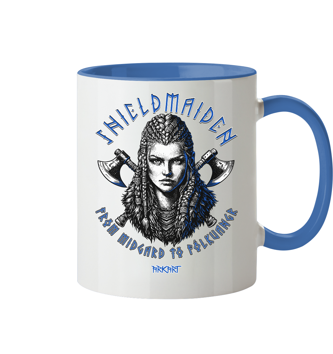 Shieldmaiden - Tasse zweifarbig