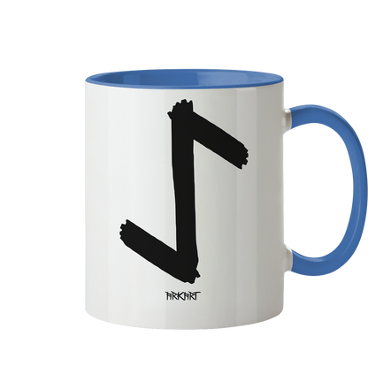 Eihwaz - Tasse zweifarbig