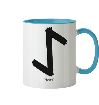 Eihwaz - Tasse zweifarbig