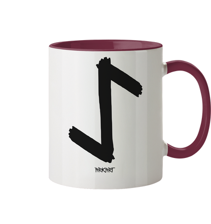 Eihwaz - Tasse zweifarbig