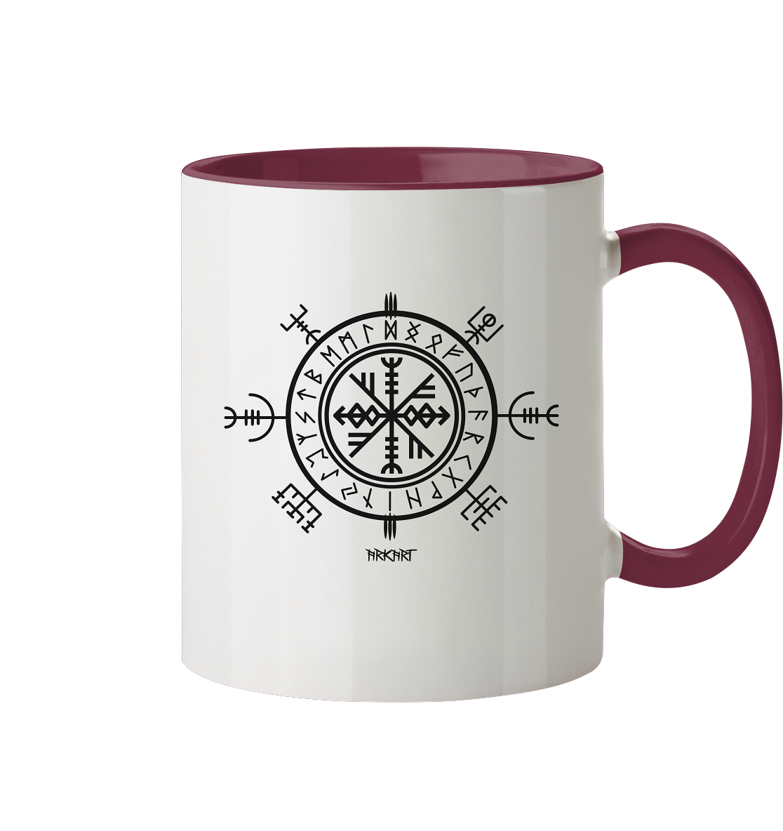 Runenkern - Tasse zweifarbig